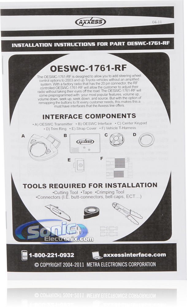 Axxess OESWC-1761-RF Image 8