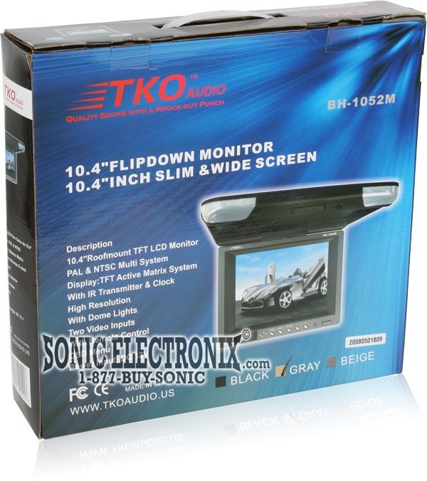 TKO Audio BH-1052M (Gray) Image 4