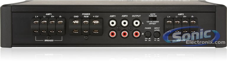 Kicker Amplifier and Speaker Bundle Image 3