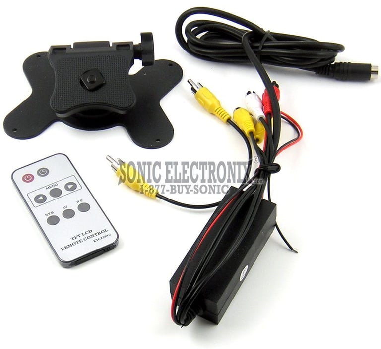 Nitro BMW7HEAD 7" Slim Headrest TFT-LCD Monitor Image 3