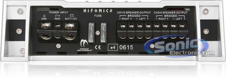 Audiobahn + Hifonics Amplifer and Speaker Bundle Image 4
