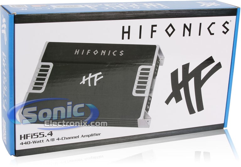 Audiobahn + Hifonics Amplifer and Speaker Bundle Image 7