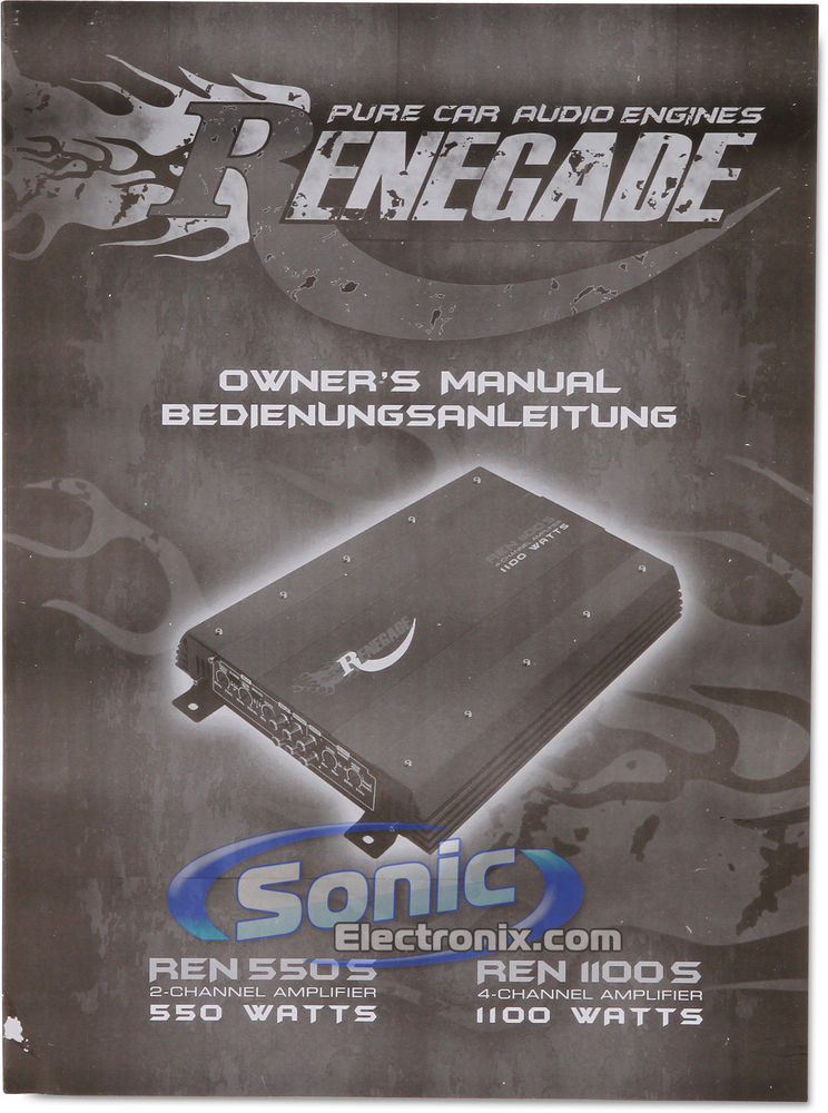Rockford Fosgate Speakers + Renegade Amplifier Bundle Image 6