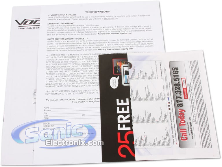 VocoPro UHF-3200-6 Image 8