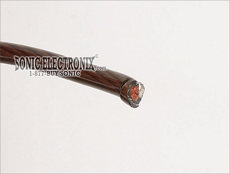 8 Gauge Power Cable 20' (Black) PW820BK Image 2