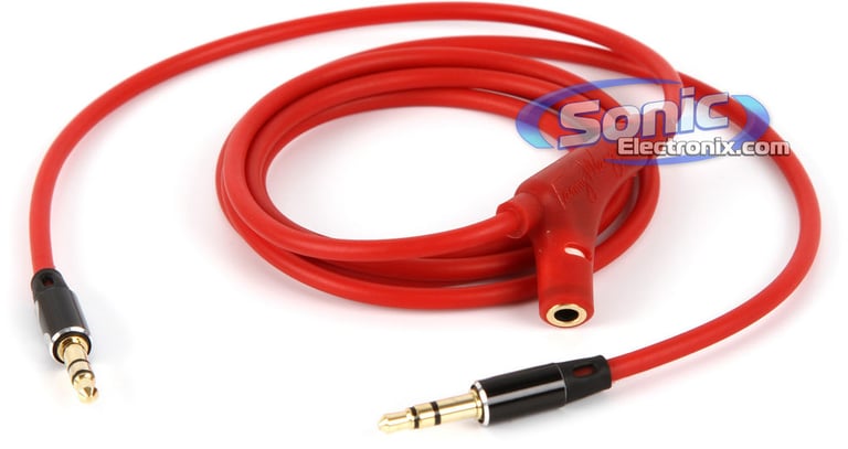 Fanny Wang FW-HEADPH-1003-R On-Ear Headphones (Red) Image 6