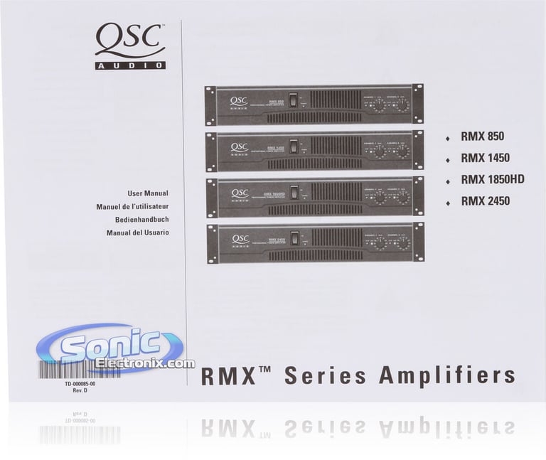 QSC RMX 1450 Image 5