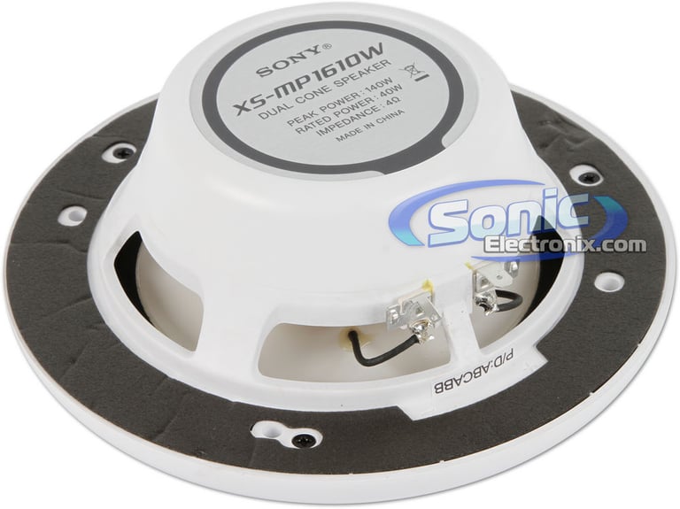 Sony Marine XS-MP1610W Image 4