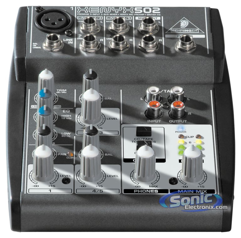 Behringer XENYX 502 Image 1