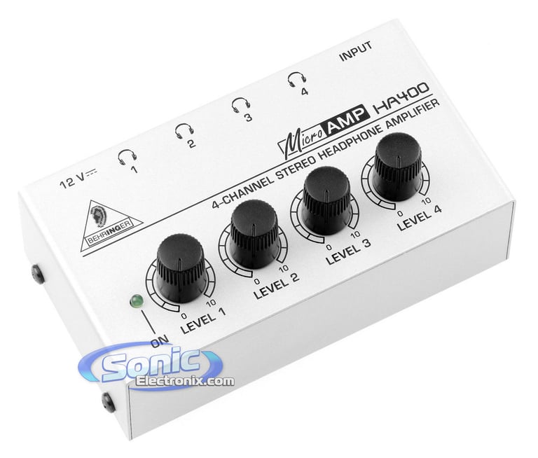 Behringer HA400 Headphone Amplifier Image 1