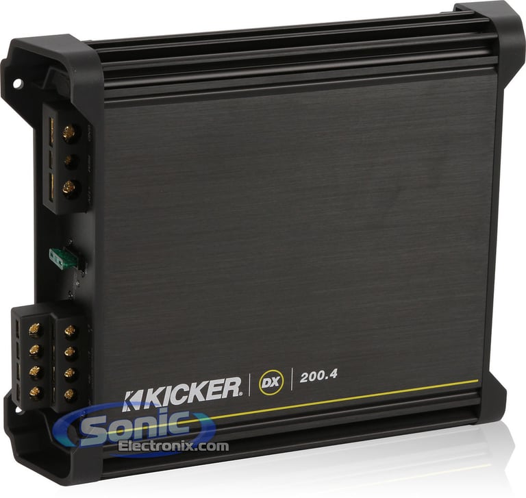 JVC Speakers + Kicker Amplifier Bundle Image 2