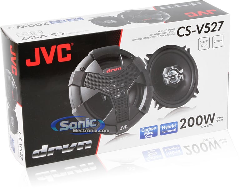 JVC Speakers + Kicker Amplifier Bundle Image 18