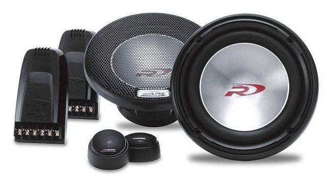 Alpine SPR-176A Type R 6-1/2" Component System Image 2