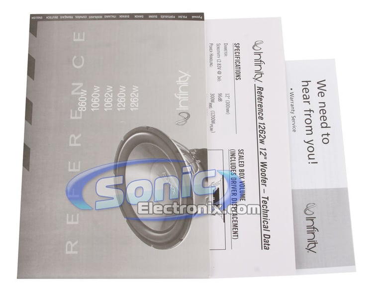 1200W Infinity + Sound Dampening Material Bass Bundle Image 5