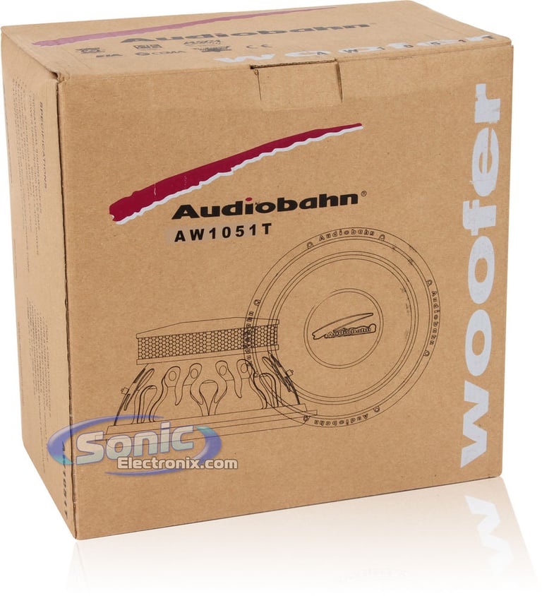 1200W Audiobahn + Sound Dampening Material Bass Bundle Image 8