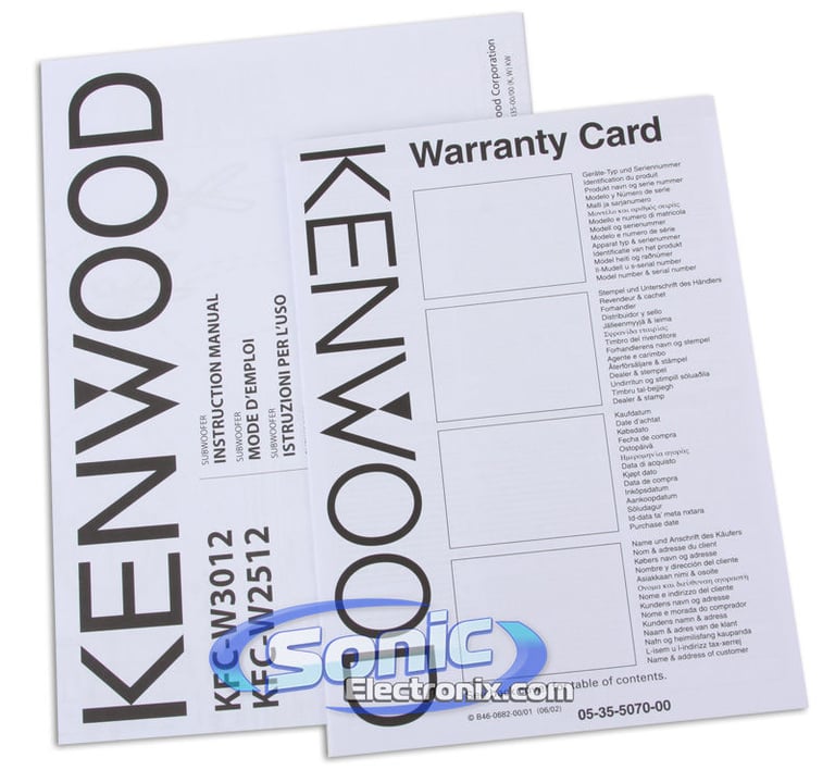 2400W Kenwood + Sound Dampening Material Bass Bundle Image 6