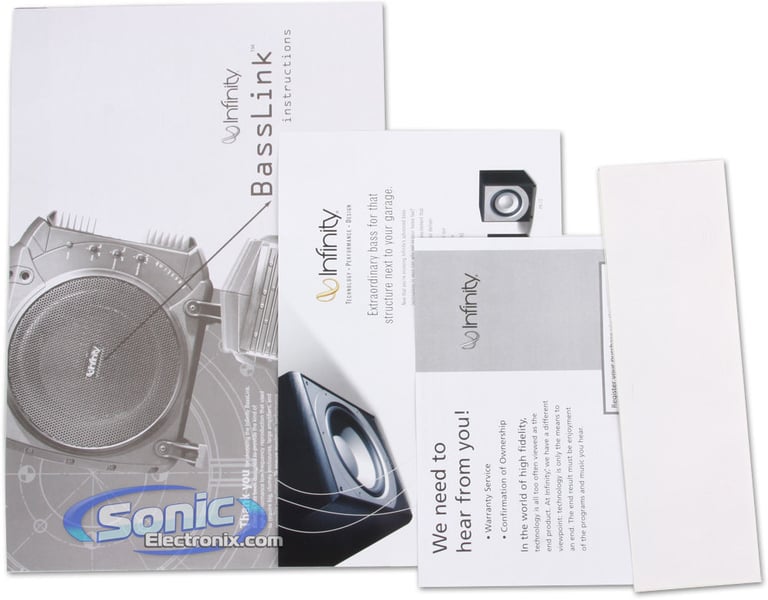 200W Infinity BassLink + NVX Sound Dampening Material Bass Bundle Image 12