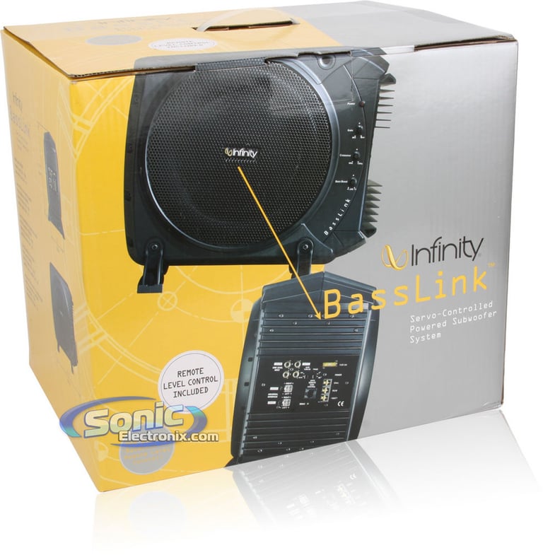 200W Infinity BassLink + NVX Sound Dampening Material Bass Bundle Image 13