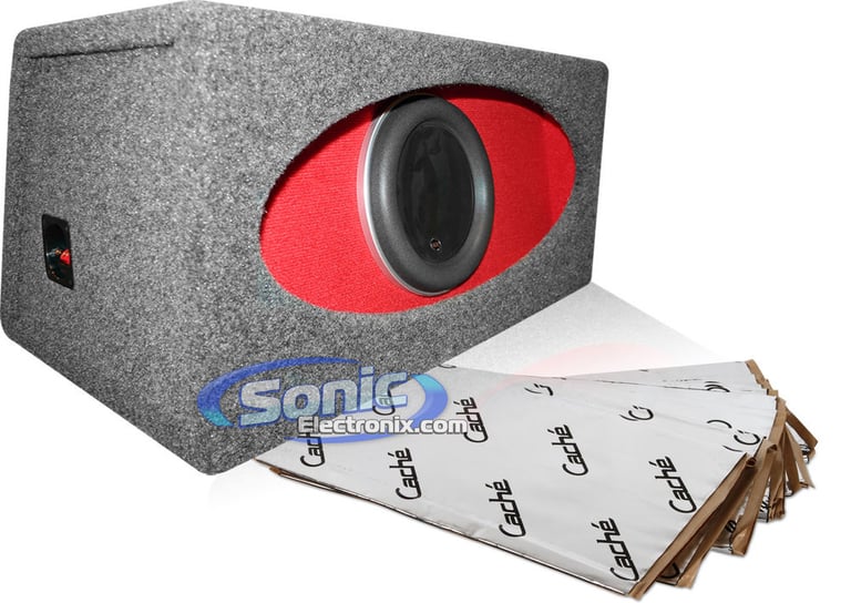 1500W JL Audio HO110R-W7 + Sound Dampening Material Bass Bundle Image 1