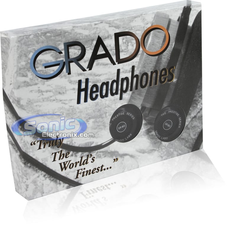 Grado On-Ear Headphones + Scosche FM Transmitter + Scosche  Charging Adapter Image 5