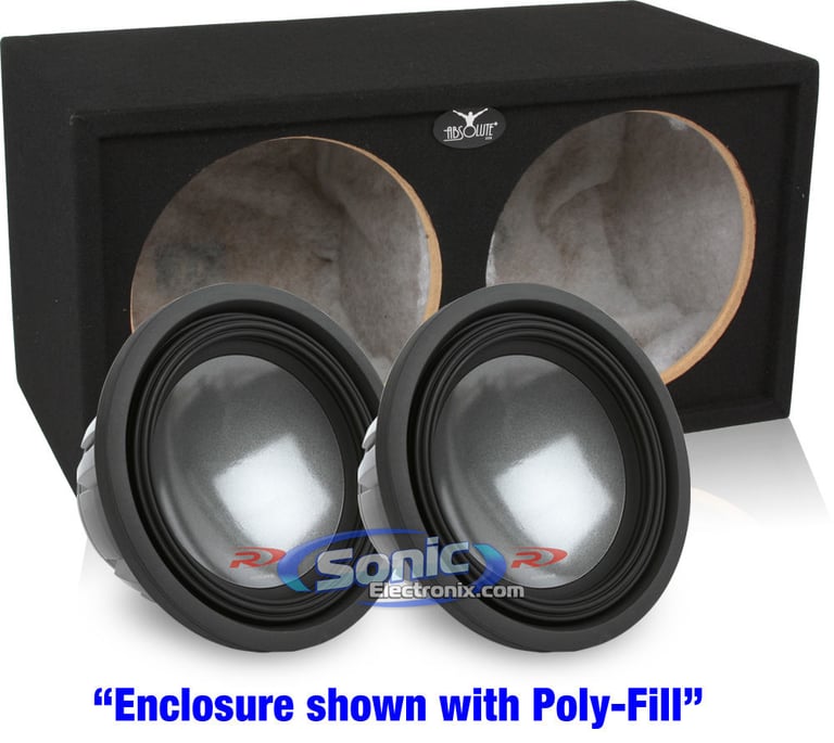 3600W Alpine SWR-1223D Subwoofers + Enclosure Bass Package Image 1