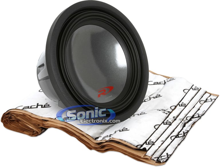 1800W Alpine + Sound Dampening Material Bass Bundle Image 1