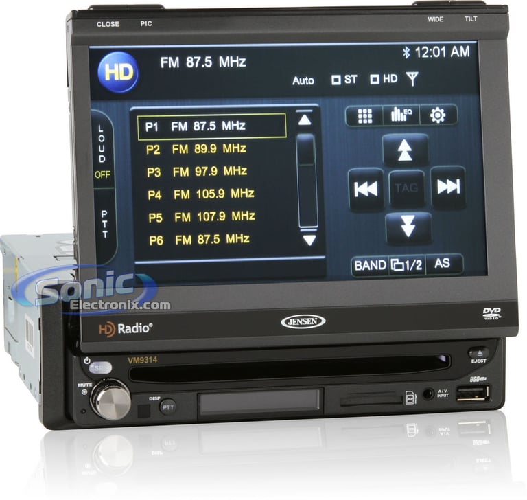 Jensen VM9314 Receiver + JCAM1 Rear View Camera Image 2