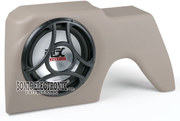 MTX Audio Thunderform FESCP01C12A-T45 (Charcoal, Amplified) Image 2