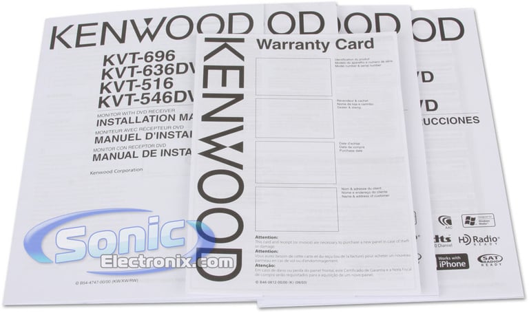 Kenwood P-NAV516/LC Navigation Package Image 8