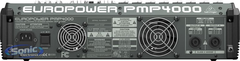 Behringer PMP4000 R/B Image 4
