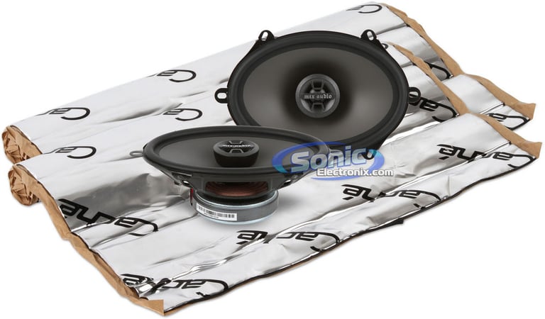 MTX Audio TDX68 + Sound Dampening Image 1