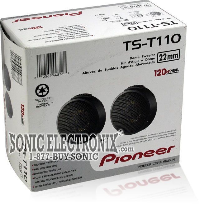 Pioneer TS-T110 (Open Box, Complete) Image 3
