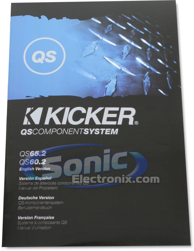 Kicker QS60.2 + Sound Dampening Image 14