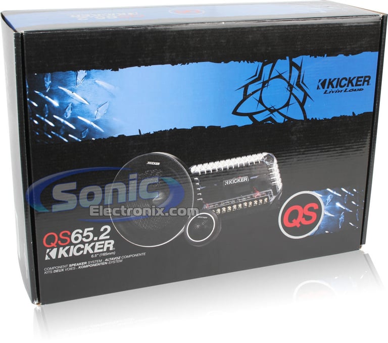 Kicker QS65.2 + Sound Dampening Image 14