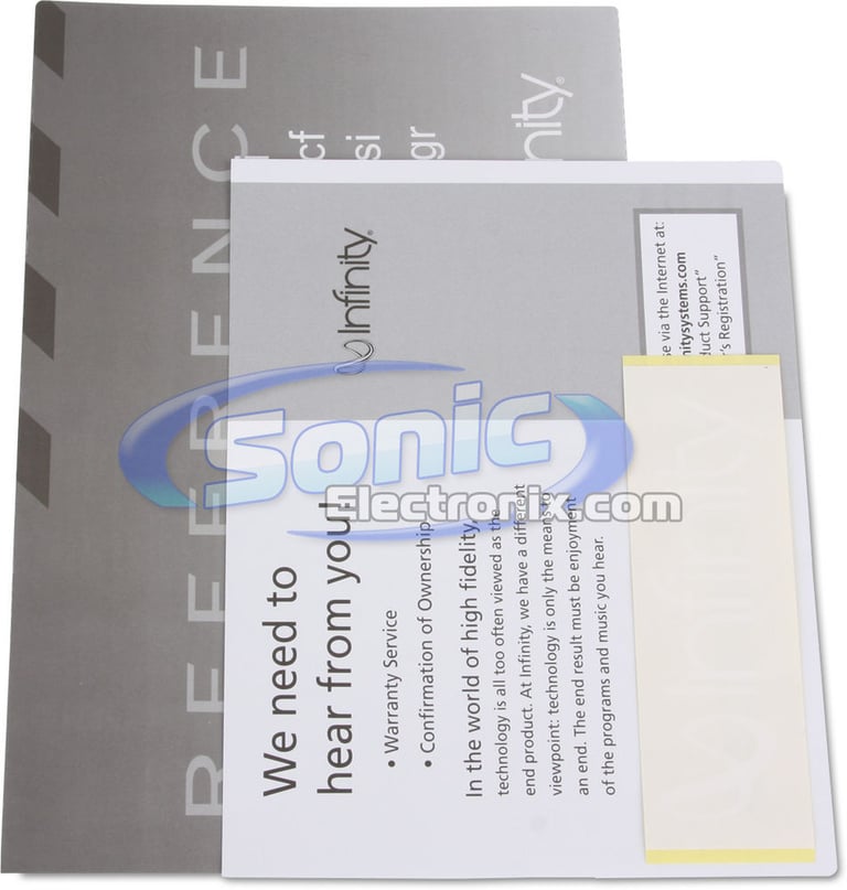 Infinity Reference 6032cf + NVX Sound Dampening Image 7