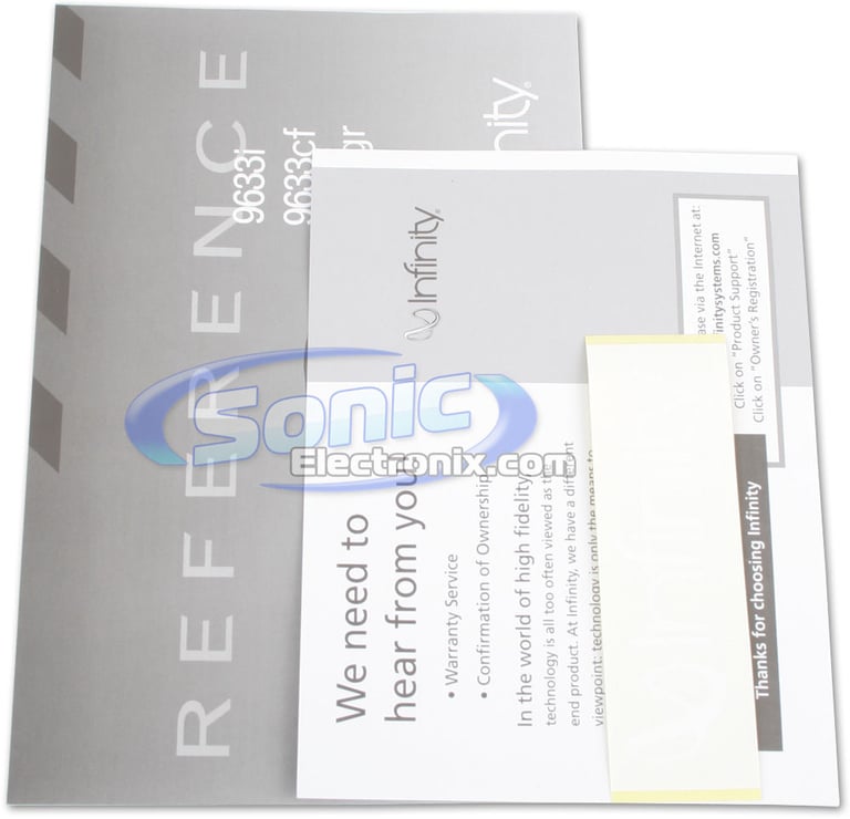 Infinity Reference 9633cf + Sound Dampening Image 6