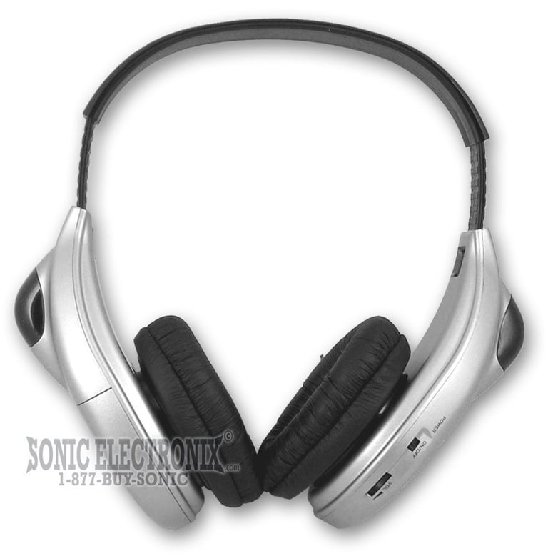 Soundstream VIR-1 Wireless Infrared Headphones Image 1