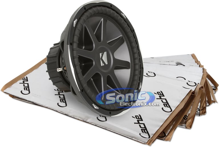 2000W Kicker + Sound Dampening Material Bass Bundle Image 1