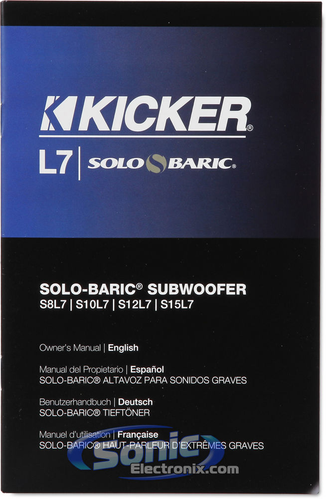 2000W Kicker + NVX Sound Dampening Material Bass Bundle Image 8