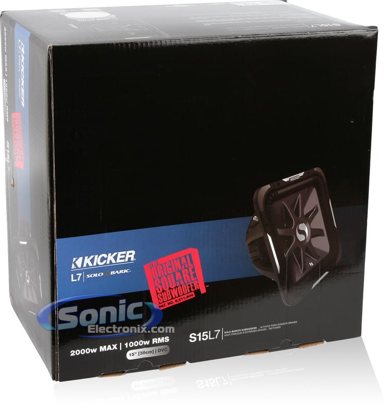 2000W Kicker + NVX Sound Dampening Material Bass Bundle Image 9