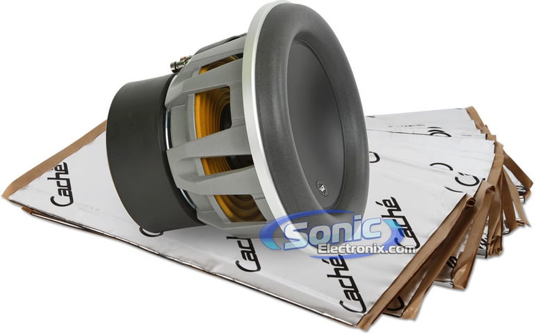 2000W JL Audio + Sound Dampening Material Bass Bundle Image 1