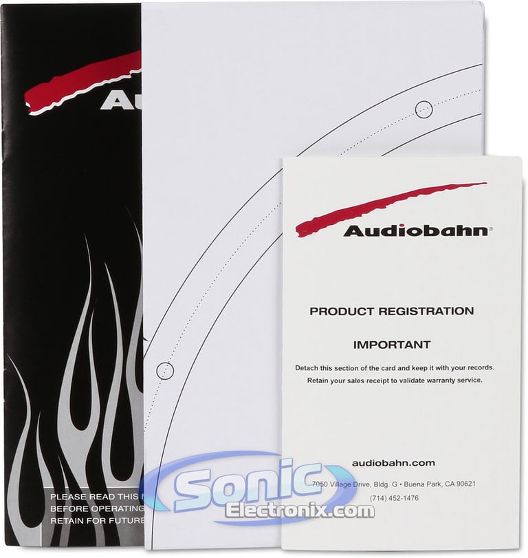 2250W Audiobahn + Sound Dampening Material Bass Bundle Image 9