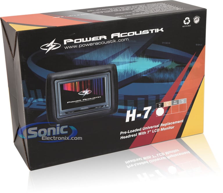 Power Acoustik H-7BK (Black) Image 8