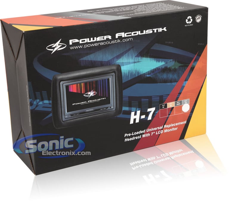 Power Acoustik H-7GR (Gray) Image 8