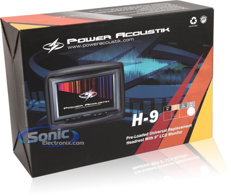 Power Acoustik H-9GR (Gray) Image 8