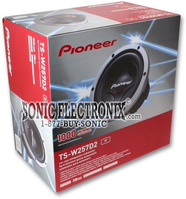 Pioneer TS-W257D2 Image 4
