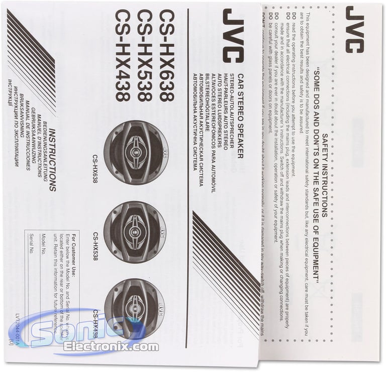 JVC CS-HX538 + Sound Dampening Image 9