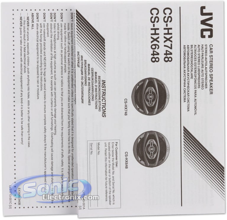 JVC CS-HX648 + Sound Dampening Image 9
