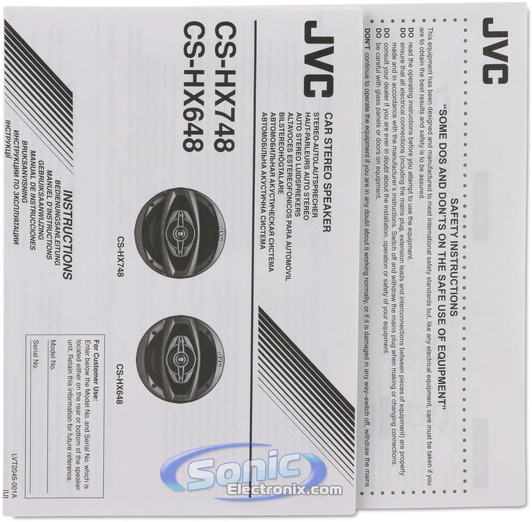 JVC CS-HX748 + Sound Dampening Image 9