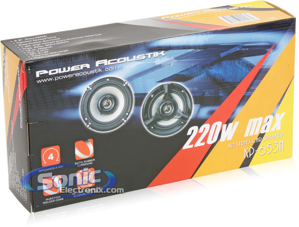 Power Acoustik KP-653N w/ Sound Dampening Image 5